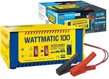 Gys wattmatic 100 accu lader | professioneel | 230v | 6-12 v | 140w - 5192024823