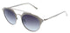 H.i.s Zonnebril unisex 84101 cat. 3 piloot metaal beige grijs