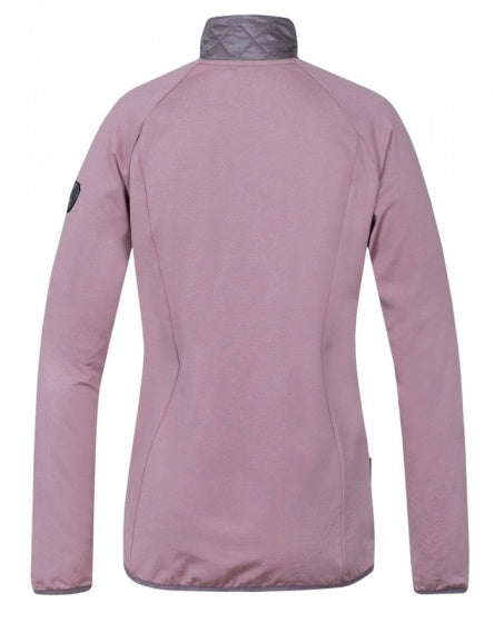 Load image into Gallery viewer, Hannah Outdoorvest Elsa dames polyester roze grijs maat 40
