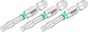 Hazet bit 2223nslg-t25 3 · 1 4 inch (6,3 mm) zeskant massief · binnen-torx®-profiel · 3-delig · sw t25