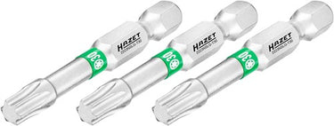 Hazet bit 2223nslg-t30 3 · 1 4 inch (6,3 mm) zeskant massief · binnen-torx®-profiel · 3-delig · sw t30