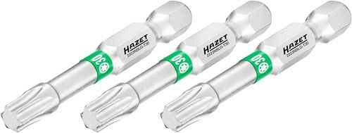Hazet bit 2223nslg-t30 3 · 1 4 inch (6,3 mm) zeskant massief · binnen-torx®-profiel · 3-delig · sw t30