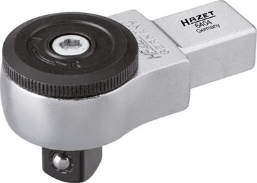 Hazet insteek-omschakelratel 6404 · 14 x 18 mm insteekvierkant massief · 1 2 inch (12,5 mm) vierkant massief · lengte: 70,5 mm