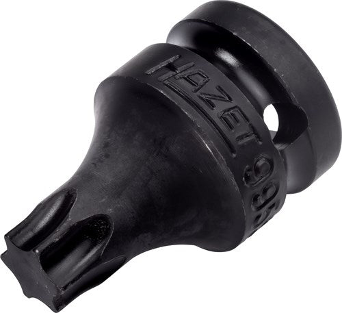 Hazet krachtdopsleutelbit 995s-t55 · 1 2 inch (12,5 mm) vierkant hol · binnen-torx®-profiel · sw t55