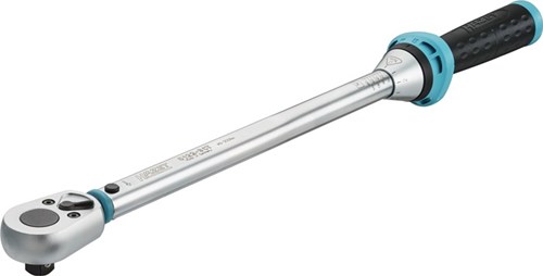 Hazet momentsleutel 5122-3ct - draaimomentbereik min-max: 40 – 200 nm - nauwkeurigheid: 3% - 1 2 inch (12,5 mm) vierkant massief - lengte: 519 mm