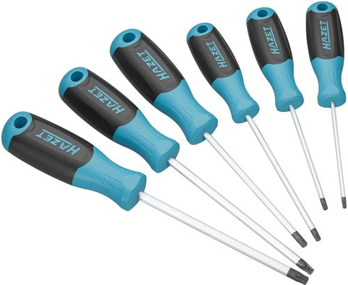 Hazet schroevendraaier 811t 6 · binnen-torx®-profiel · 6-delig · t10 · t15 · t20 · t25 · t27 · t30