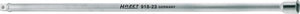 Hazet verlengstuk 918-23 · 1 2 inch (12,5 mm) vierkant hol · 1 2 inch (12,5 mm) vierkant massief · lengte: 575 mm