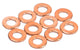 Hope copper washers for brake hose (10 pieces)