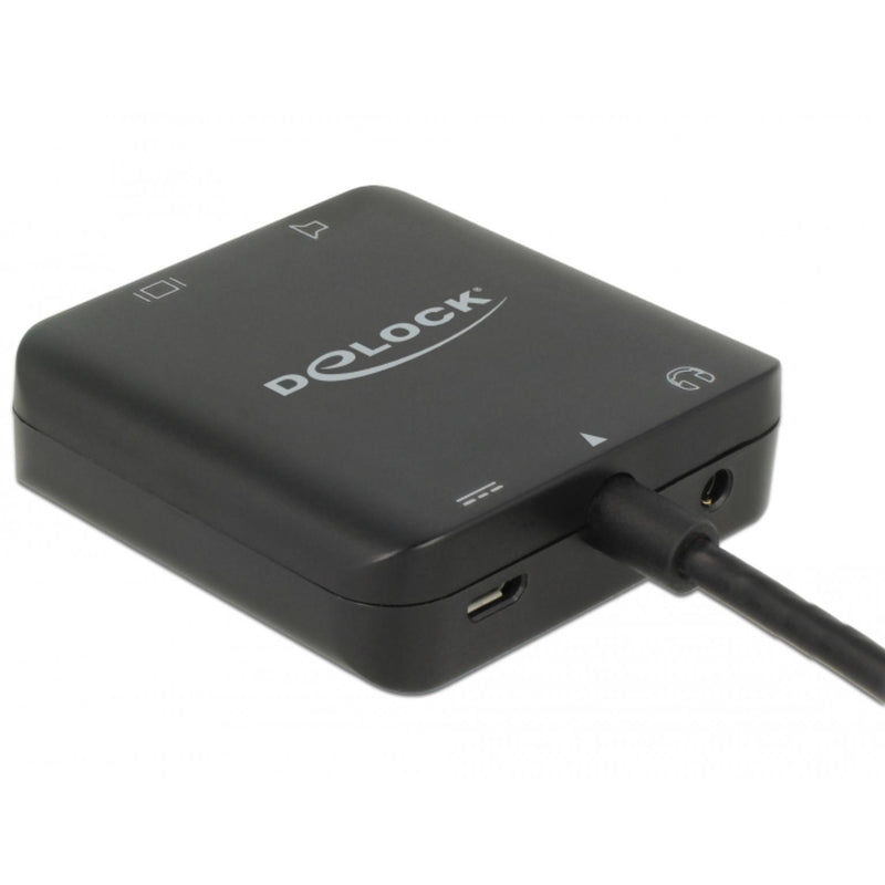 Load image into Gallery viewer, Delock hdmi audio extractor compact adapter (zwart, 0,3 meter, 4k 60hz)
