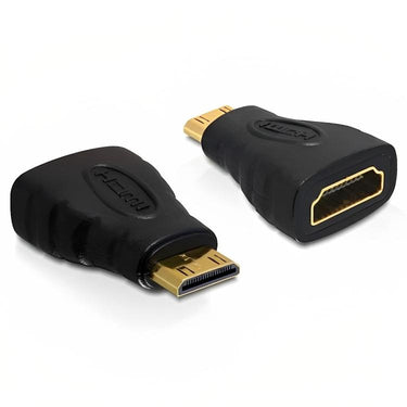 Goobay adapter mini-hdmi > hdmi (zwart)