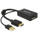 Hdmi naar 4k displayport adapter