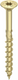 Heco topix-plus 6,0 x 120 vk t-30 dd geelverz; 100 stuks - hc61134