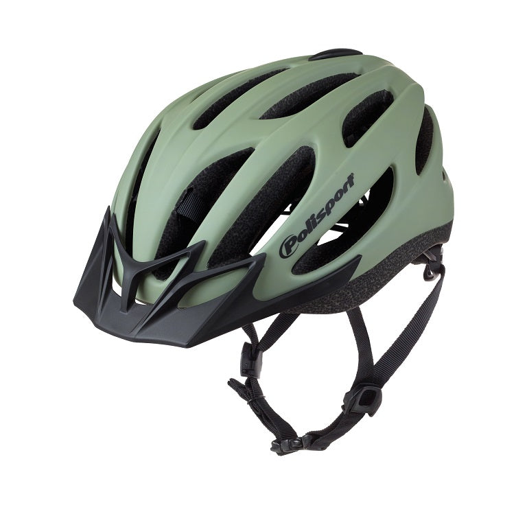 Load image into Gallery viewer, Polisport mtb helm sport-flow m 55-57cm mat groen
