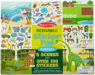 Melissa doug herbruikbaar stickervel dieren