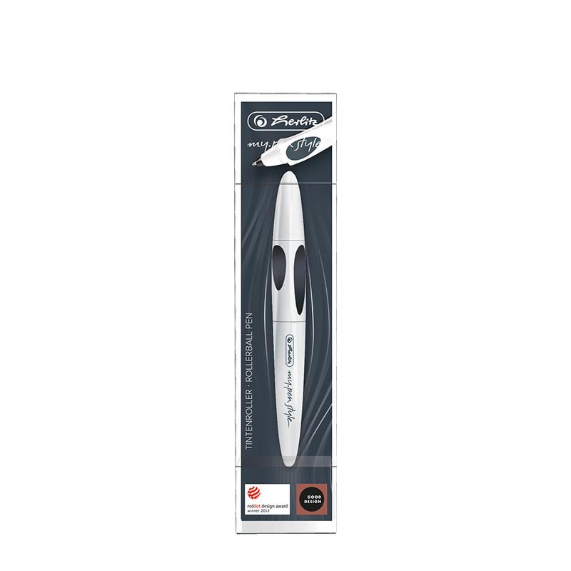 Load image into Gallery viewer, Herlitz rollerbalpen my.pen style dark shale
