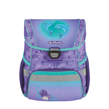 Abi herlitz schooltas loop doplhins 22x37x31cm