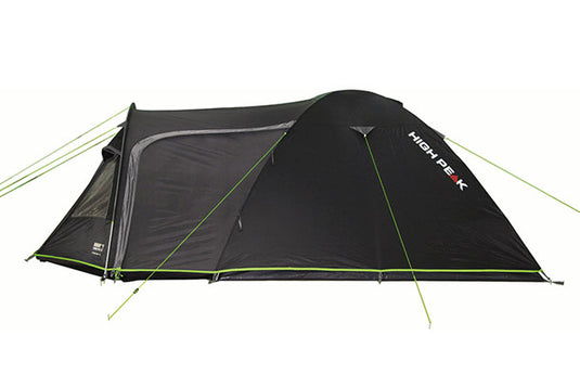 High peak Familietent Meso 4-persoons 360 x 240 x 130 cm zwart