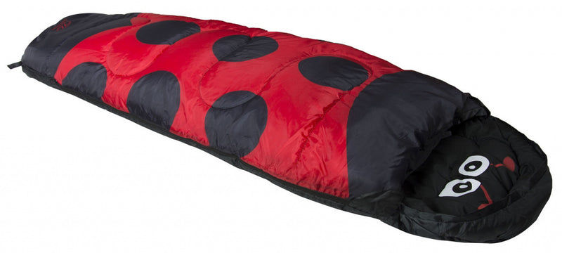 Load image into Gallery viewer, Highlander Mummy Slaapzak Ladybird 170 cm Polyester Rood
