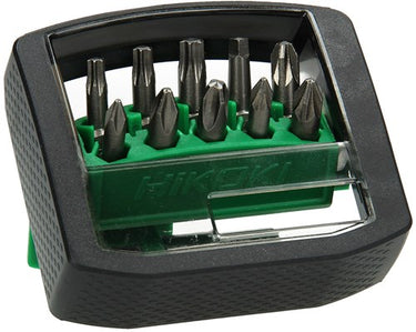 Hikoki accessoires bit set 11-delig 1 4 assortiment - 4100311