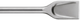 Hikoki accessoires spadebeitel zelfslijpend 60 x 250 mm sds+ 751598