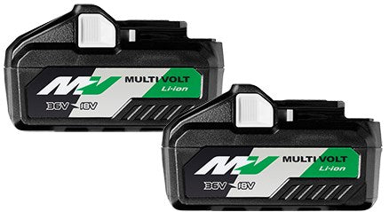 Load image into Gallery viewer, Hikoki bsl36b18 twin pack accu's multivolt b | 2x mv-b 36v 4,0ah 18v 8,0ah - 375575
