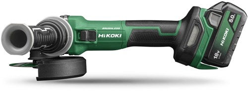 Hikoki g1813dew2z accu haakse slijpmachine | 18v | 125mm | zonder accu en lader | in hsc iii - g1813dew2z