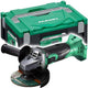 Hikoki g18dsl2w3z | 125mm accu haakse slijper | 18 v | body | zonder accu's laders | in systainer - g18dsl2w3z