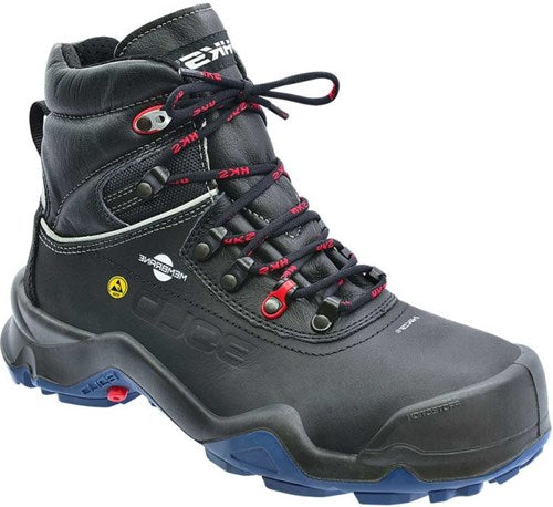 Hks werkschoen delta 1 dry stp hoog s3 esd | zwart blauw | maat 44 - 00.162.029.44