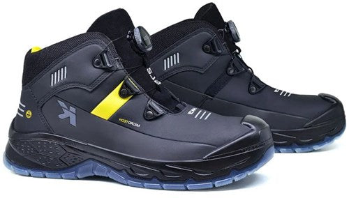 Load image into Gallery viewer, Hks werkschoenen hks werkschoen rs 275 s3 boa | zwart geel | maat 47 - 00.162.115.47
