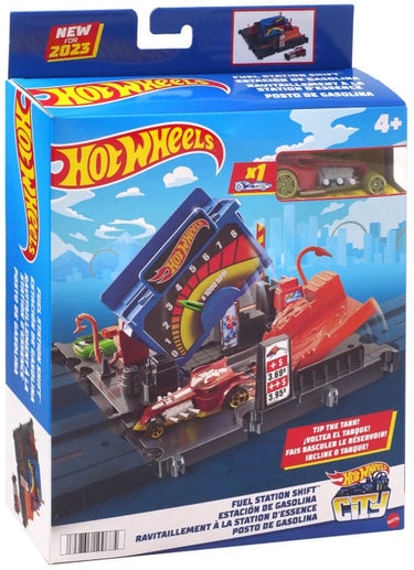 Hot wheels city explorer fuel station shift - uitbreiding - baandelen