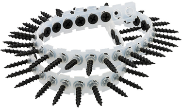 Hoenderdaal fasteners hoenderdaal gipsplaatschroef gefosfateerd grof op band ph2 3.9x35 | 1000 stuks - 0614.09.21401