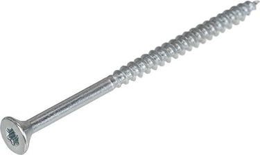 Hoenderdaal fasteners hoenderdaal spaanplaatschroef verzinkt platkop deeldraad torx tx25 5.0x80 50 | 200 stuks - 0206.01.42401