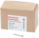 Hoenderdaal fasteners hoenderdaal spaanplaatschroef verzinkt platkop voldraad torx tx20 4.0x30 | 200 stuks - 0206.01.25201