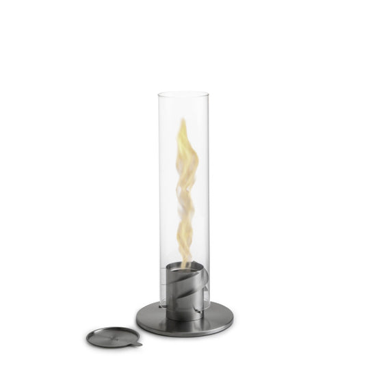 Höfats Spin 120 sfeerlantaarn RVS 23 x 54 cm zilver