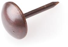 Afbeelding laden in galerijviewer, Homefix meubelnagel brons kop 9.0mm 1.4x16 | 30 stuks - 6701.40.44020
