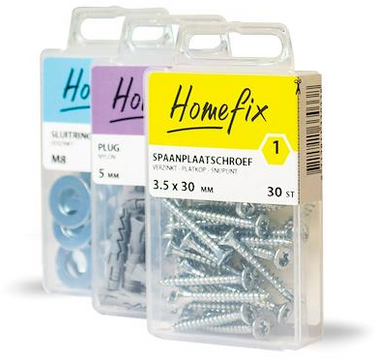 Homefix sleutelring 30 mm | 6 stuks - 6701.30.61050