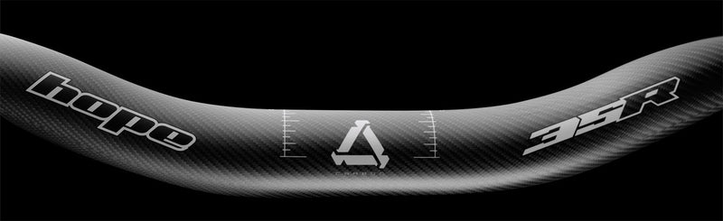 Load image into Gallery viewer, Hope 35 rise 35x800mm carbon handlebar
