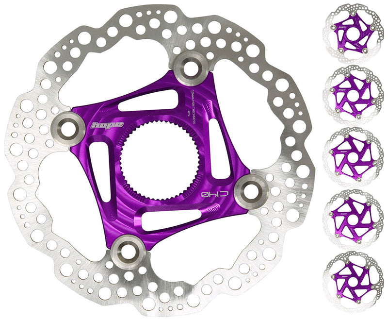 Load image into Gallery viewer, Hope floating mtb centerlock disc rotor
