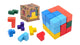 Johntoy houten magische kubus in doos, 7.5 cm