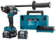 Makita hp001gd201 40v max klopboor- schroefmachine 2,5 ah accu (2 st), lader, mbox - hp001gd201