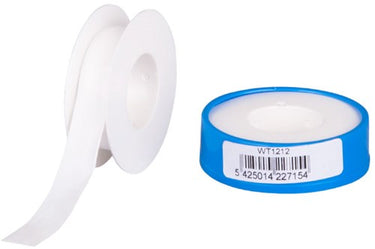 Hpx producten afdichtingstape water wit 12mm x 12m