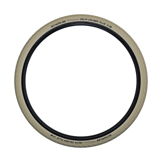 Schwalbe buitenband 28x1 1 2 40-635 delta cruiser plus creme reflex