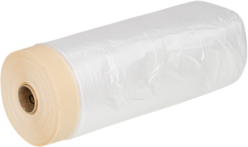 Hsv 0140 rol afdekfolie + masking tape | 33m x 30cm - 2.12.0140.03
