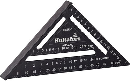 Afbeelding laden in galerijviewer, Hultafors metric rafter square - 18cm - hu257010
