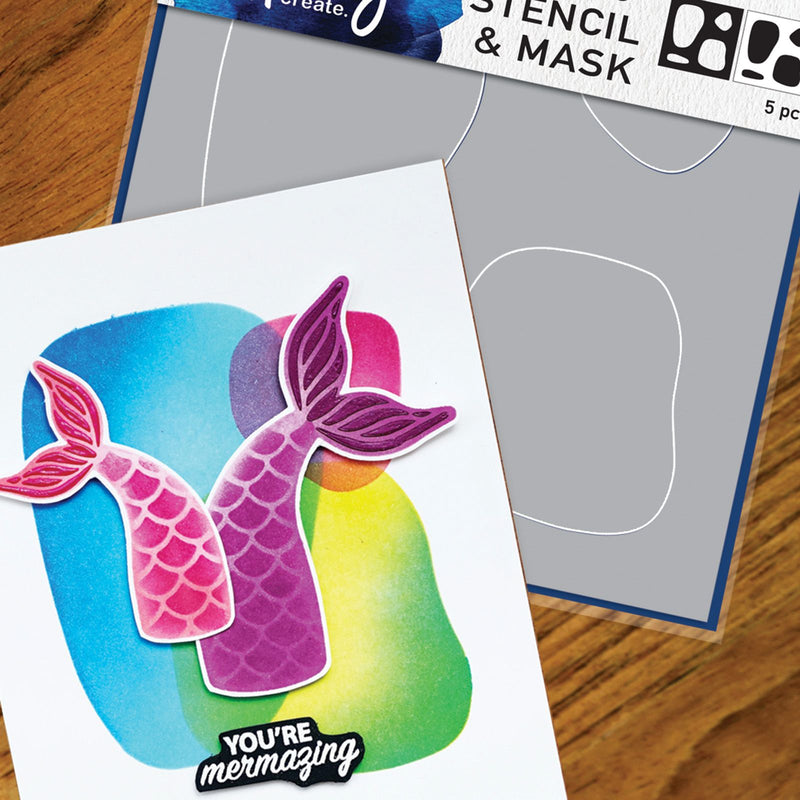 Load image into Gallery viewer, Ranger ink ranger • simon hurley create. stencil whimsical ovals
