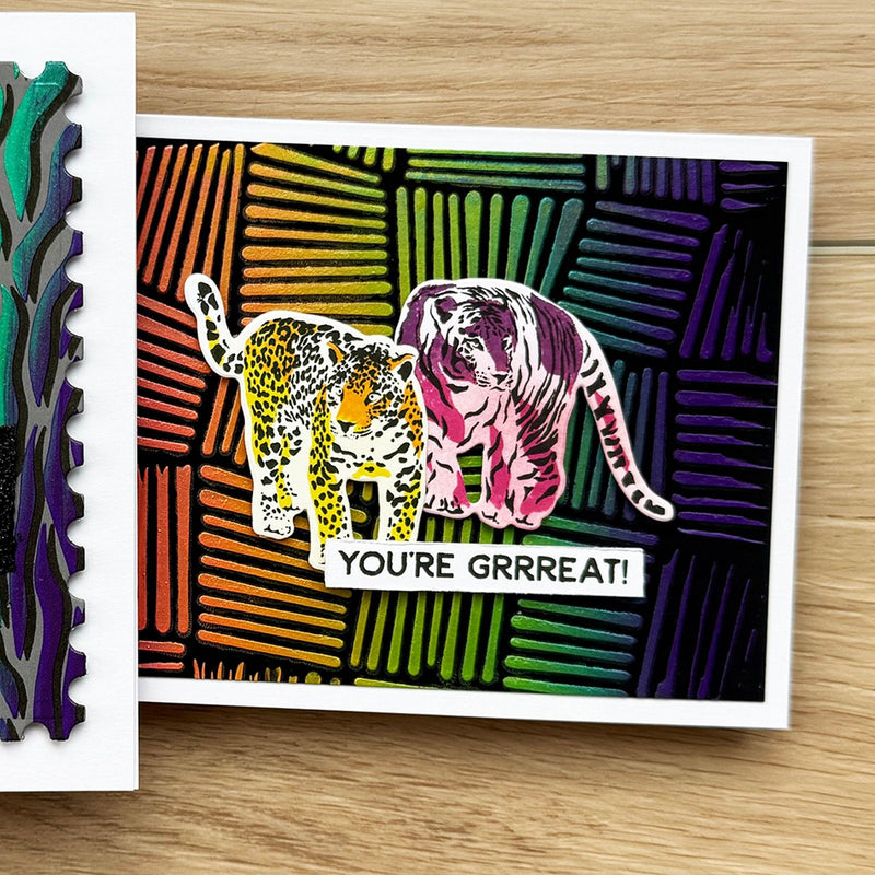 Load image into Gallery viewer, Ranger ink ranger • simon hurley create. stencils intertwined

