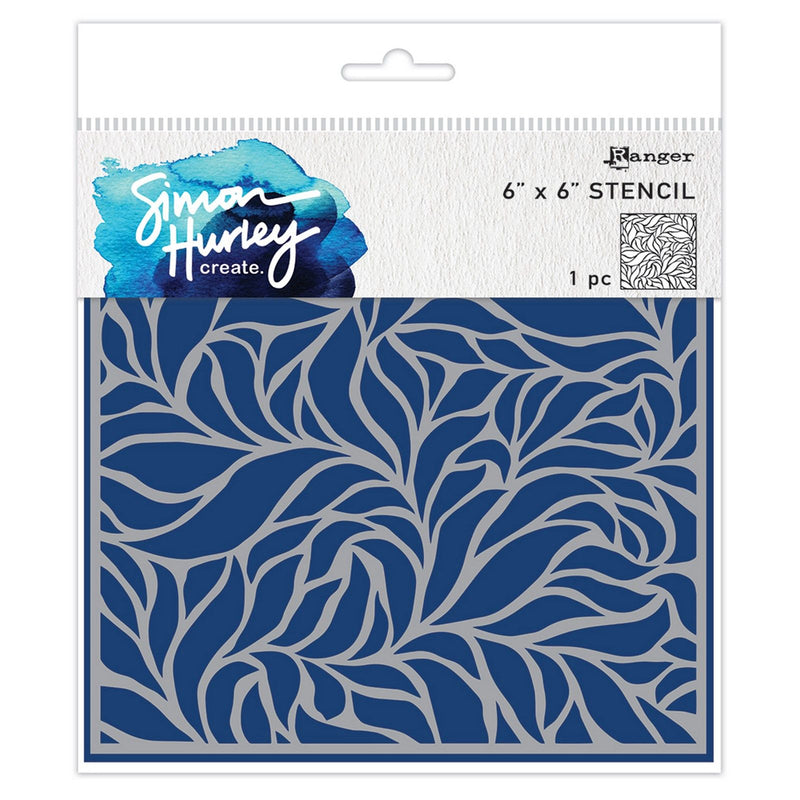 Load image into Gallery viewer, Ranger ink ranger • simon hurley create. stencils lush leaves
