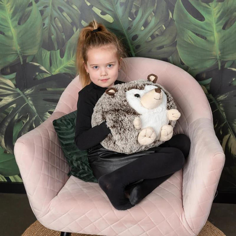 Load image into Gallery viewer, Noxxiez cozy handwarmer knuffel egel 35cm
