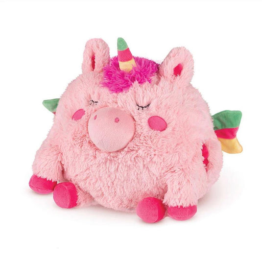 Noxxiez handwarmer knuffelkussen eenhoorn
