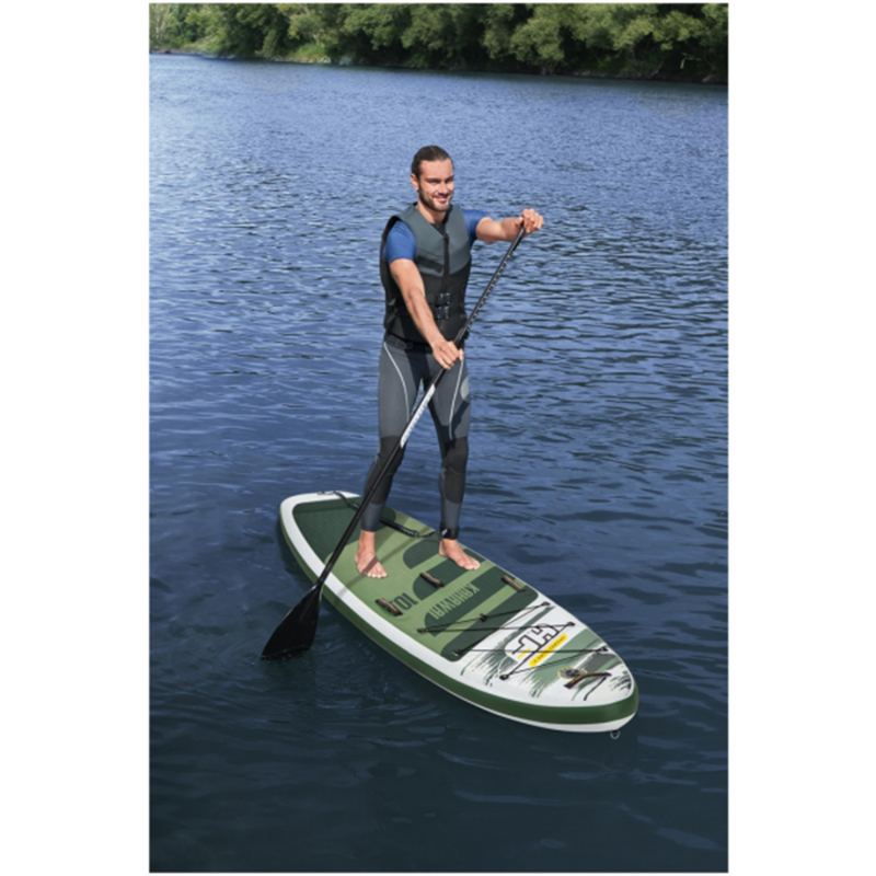 Load image into Gallery viewer, Bestway hydro-force kahawai sup peddelboard 310x86x15cm set incl peddel
